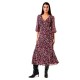 рокля,дамски,поли,и,рокли,garcia,v40283,short,sleeve,midi,dress,pink
