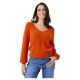 блуза,дамски,пуловери,дамски,плетени,дрехи,garcia,z0014,sweater,flame,scarlet,(orange)