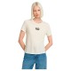 тениска,дамски,тениски,g,star,center,logo,short,sleeve,t,shirt,beige,(chalk)