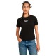 тениска,дамски,тениски,g,star,center,logo,short,sleeve,t,shirt,black,(dark,black)