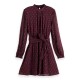 рокля,дамски,поли,и,рокли,scotch,&,soda,178246,long,sleeve,short,dress,purple