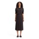 рокля,дамски,поли,и,рокли,scotch,&,soda,178992,short,sleeve,long,dress,black