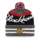 шапка,всички,шапки,47,nhl,chicago,blackhawks,hyperbolic,beanie,black,grey,(charcoal)
