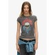 тениска,дамски,тениски,superdry,biker,rock,short,sleeve,t,shirt,bison,black,(grey)