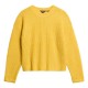 блуза,дамски,пуловери,дамски,плетени,дрехи,superdry,brushed,sweater,apricot,orange,twist,(yellow)