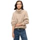 блуза,дамски,пуловери,дамски,плетени,дрехи,superdry,brushed,rib,slouch,nk,high,neck,sweater,light,sand,twist,(beige)