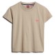 тениска,дамски,тениски,superdry,essential,logo,fitted,short,sleeve,t,shirt,beige,(cobblestone,grey)