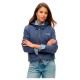 блуза,дамски,блузи,superdry,essential,logo,hb,full,zip,sweatshirt,blue