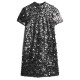 рокля,дамски,поли,и,рокли,superdry,sequin,short,sleeve,short,dress,silver,(silver,sequin)