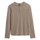 тениска,мъжки,тениски,superdry,slub,grandad,long,sleeve,t,shirt,walnut,brown,(brown)