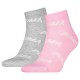 чорапи,мъжки,чорапи,puma,701228834,socks,2,pairs,grey,pink,(rose,water)