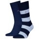 чорапи,мъжки,чорапи,tommy,hilfiger,342021001,socks,2,pairs,blue,(light,blue,melange)