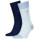 чорапи,мъжки,чорапи,tommy,hilfiger,701226104,socks,2,pairs,blue,(light,blue,melange)