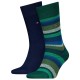 чорапи,мъжки,чорапи,tommy,hilfiger,701229837,socks,2,pairs,green,blue,(dark,green)