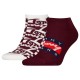 чорапи,мъжки,чорапи,tommy,hilfiger,701229895,short,socks,2,pairs,red,white,(red)