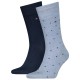 чорапи,мъжки,чорапи,tommy,hilfiger,701230780,socks,2,pairs,light,blue,melange,(blue)