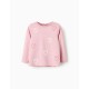 тениска,мъжки,тениски,дамски,тениски,zippy,zbgap0303,long,sleeve,t,shirt,pink,(white)