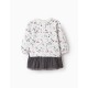 рокля,дамски,поли,и,рокли,zippy,zbgap0501,long,sleeve,dress,white,(light,beige)