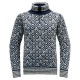 блуза,мъжки,пуловери,devold,of,norway,svalbard,wool,zip,neck,sweater,blue