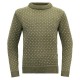 блуза,мъжки,пуловери,devold,of,norway,sørisen,wool,sweater,lichen,offwhite,(green)