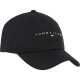 дънки,всички,шапки,tommy,jeans,linear,logo,6,panel,cap,black