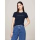 тениска,дамски,тениски,tommy,jeans,linear,short,sleeve,t,shirt,dark,night,navy,(blue)