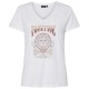 тениска,дамски,тениски,pieces,gabriella,short,sleeve,t,shirt,bright,white,positive,sun,motive,(white)