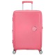 куфари,american,tourister,soundbox,spinner,67,24,tsa,81l,trolley,bag,sun,kissed,coral,(pink)