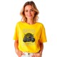 тениска,дамски,тениски,kruskis,west,coast,short,sleeve,t,shirt,yellow,(yellow)