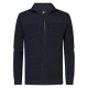 блуза,мъжки,пуловери,petrol,industries,kwc285,full,zip,sweater,blue