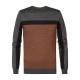 блуза,мъжки,пуловери,petrol,industries,kwr234,sweater,brown
