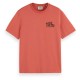 тениска,мъжки,тениски,scotch,&,soda,178489,short,sleeve,t,shirt,orange