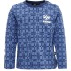 тениска,детски,тениски,hummel,check,long,sleeve,t,shirt,blue,(blue,horizon)