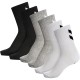 чорапи,мъжки,чорапи,hummel,chevron,long,socks,6,pairs,multicolor,(black,white,grey)