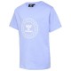 тениска,детски,тениски,hummel,tres,circle,short,sleeve,t,shirt,blue,purple,(3381)