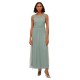 рокля,дамски,поли,и,рокли,vila,lynnea,sleeveless,long,dress,refurbished,green,(green,milieu,detail,elastic)