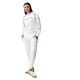 блуза,дамски,блузи,born,living,yoga,agda,sweatshirt,white,(off,white,black)