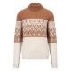 блуза,мъжки,пуловери,fynch,hatton,1410308,high,neck,sweater,winter,white,(brown)