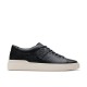 обувки,мъжки,маратонки,clarks,shoes,craft,swift,trainers,black,leather,(black)
