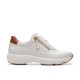 обувки,дамски,маратонки,clarks,shoes,tivoli,zip,trainers,white