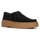 обувки,дамски,обувки,clarks,shoes,torhill,bee,shoes,black,suede,(black)