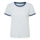 тениска,дамски,тениски,pepe,jeans,elise,short,sleeve,t,shirt,white