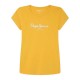 тениска,детски,тениски,pepe,jeans,hana,glitter,short,sleeve,t,shirt,yellow,(honeyyellow)