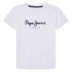 тениска,детски,тениски,pepe,jeans,new,art,nn,short,sleeve,t,shirt,white,(white)
