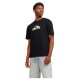 тениска,мъжки,тениски,jack,&,jones,12262220,negro,short,sleeve,t,shirt,black