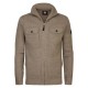 блуза,мъжки,пуловери,petrol,industries,m,3040,kwc218,full,zip,sweater,brown,(timber,wood)