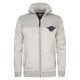 блуза,мъжки,пуловери,petrol,industries,m,3040,kwc283,full,zip,sweater,grey,(antique,white,melee)