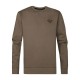 блуза,мъжки,пуловери,petrol,industries,m,3040,swr125,sweatshirt,brown,(timber,wood)