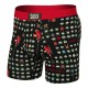 боксерки,мъжко,бельо,saxx,underwear,ultra,fly,boxers,sleigh,invaders,black,(black)