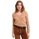 блуза,дамски,пуловери,дамски,плетени,дрехи,gant,4805262,v,neck,sweater,beige,brown,(caramel,beige)